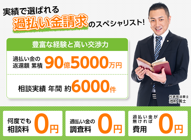 過払い金請求にに強い司法書士法人みどり法務事務所